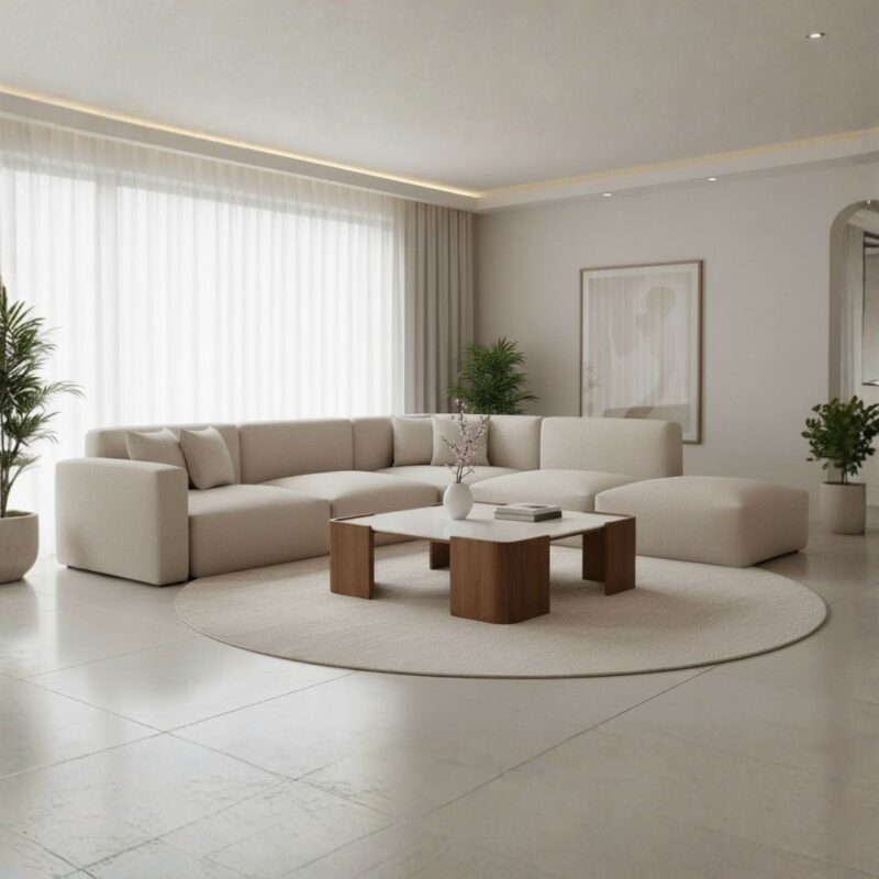 Pack Salon modulable + table basse