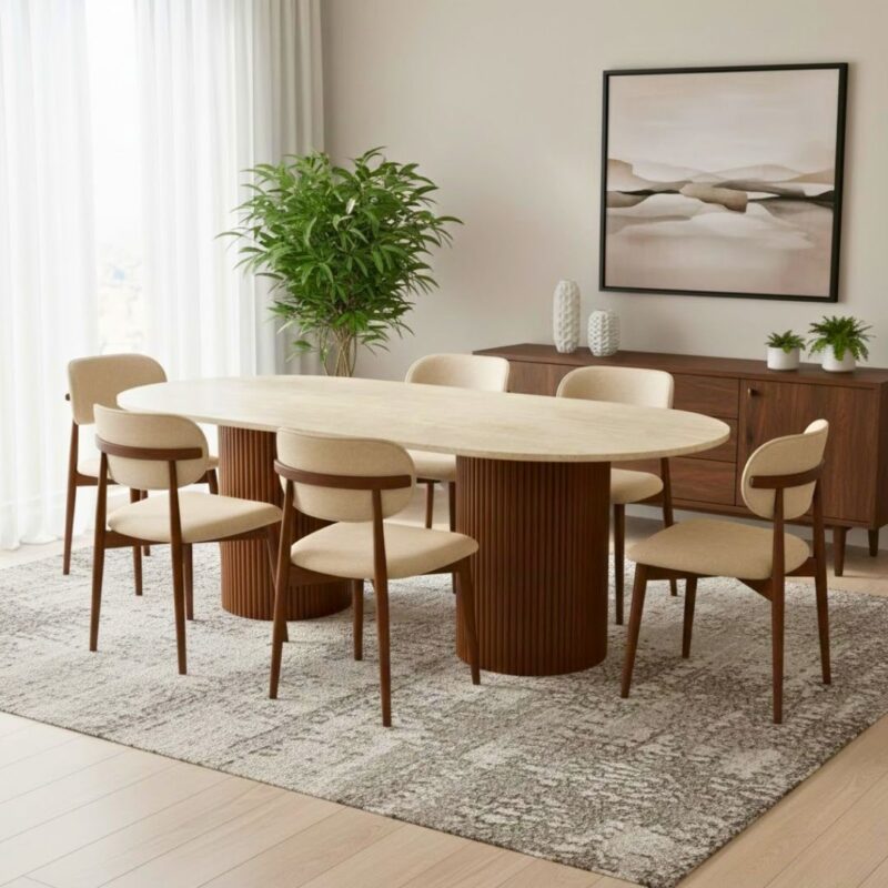 Pack Marcia + 6 chaises Presty