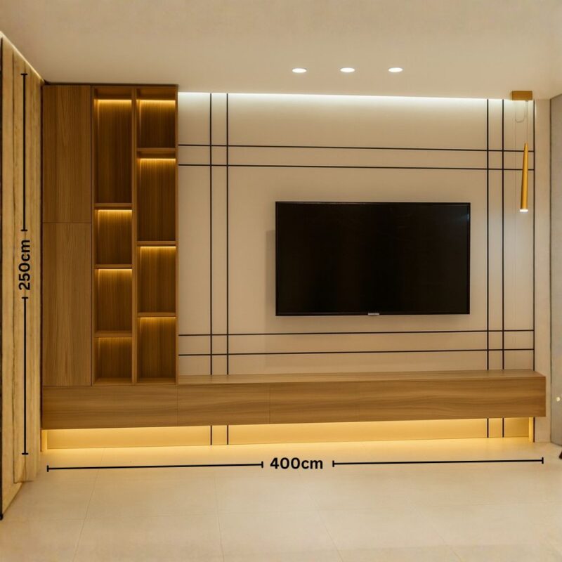 Solkan, habillage mural bois​